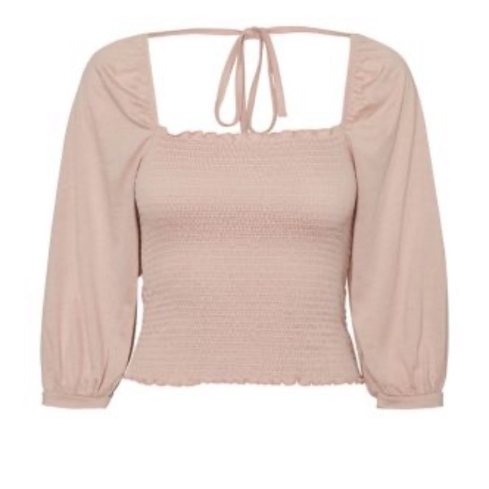 Gifted to a buyer🥰Rose pink Square neck top💕